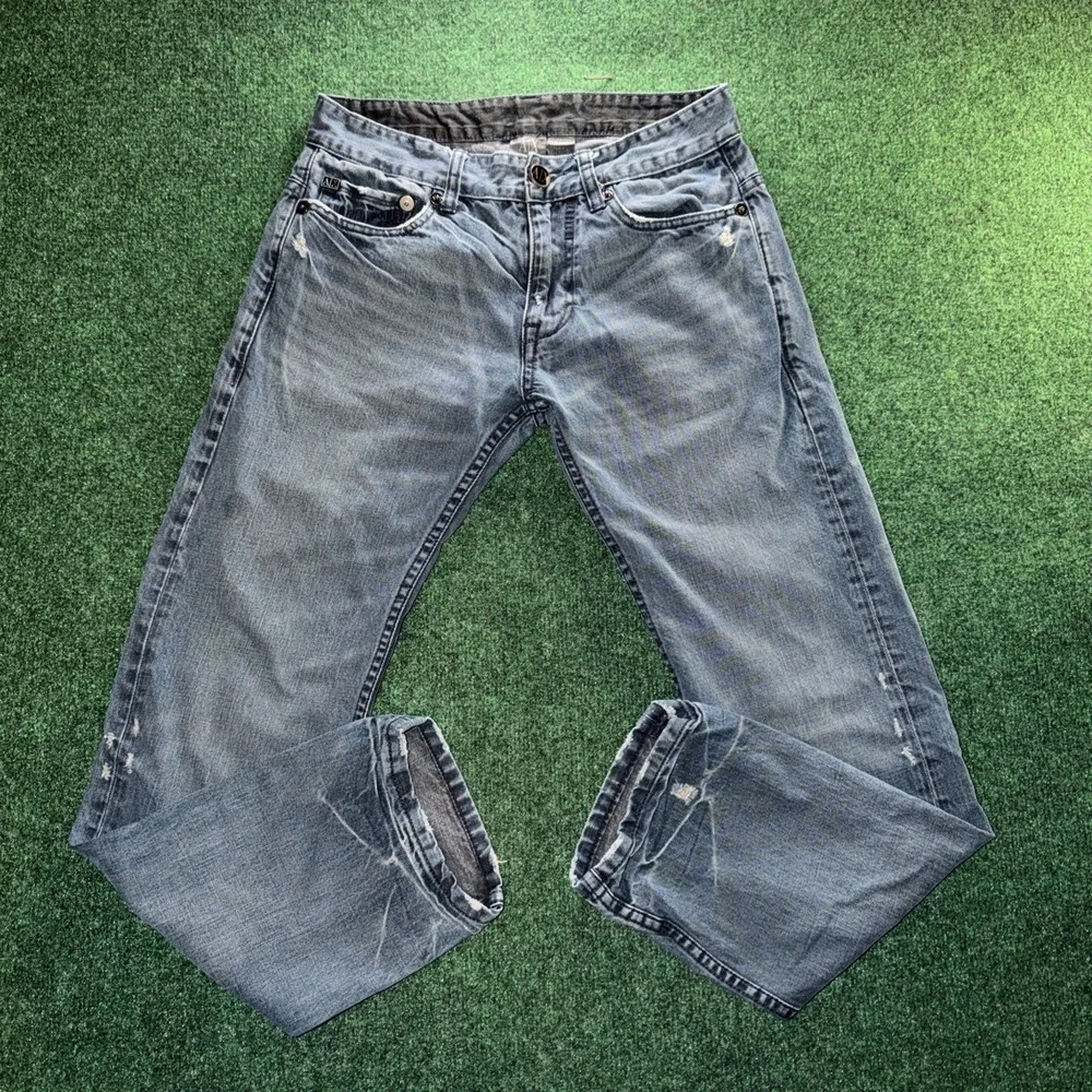 Armani Exchange Jeans Men's 28 Short 27L Blue Jeans Reg Fit